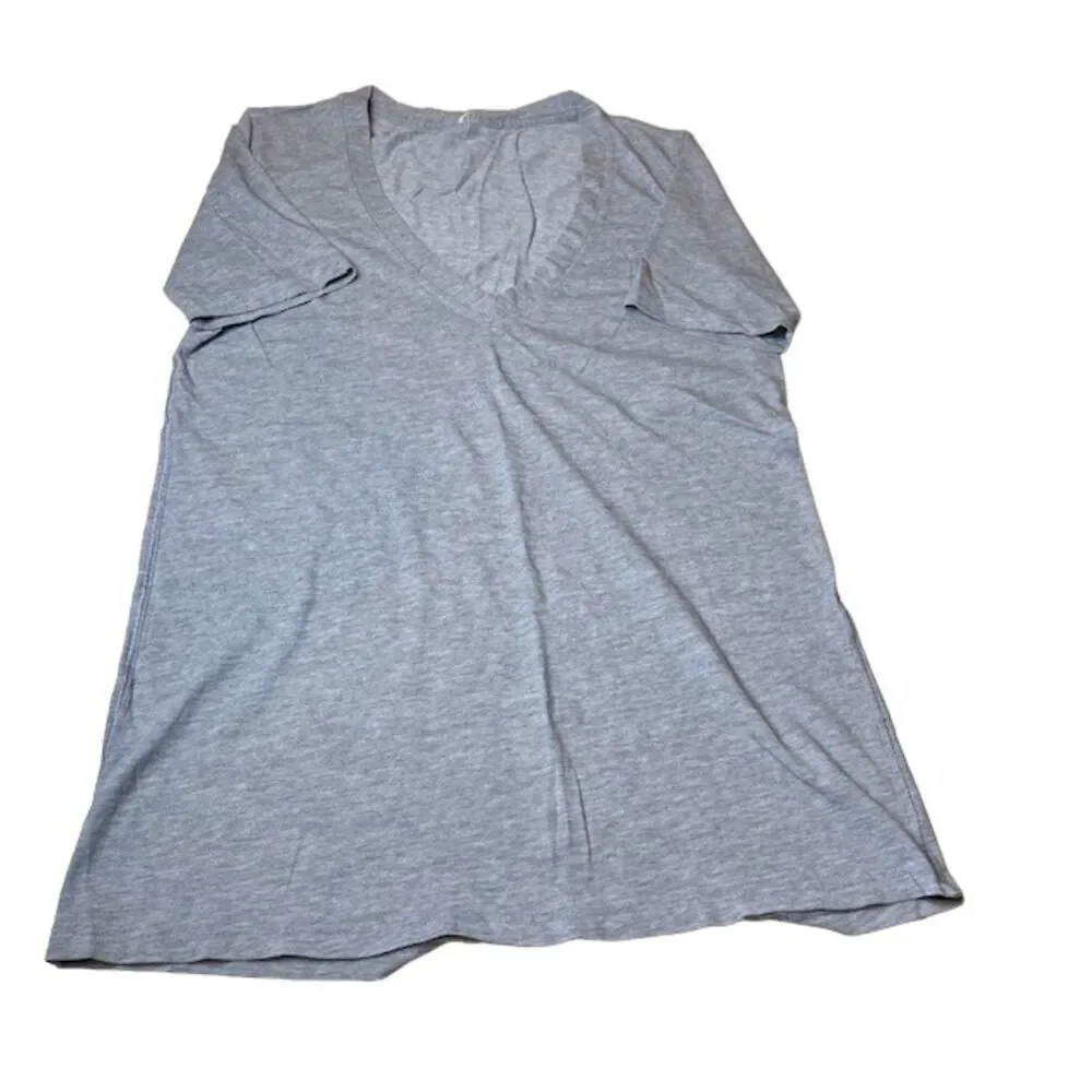 Lululemon Love Tee IV Heathered Arctic Grey White Size Small‎ - Picture 3 of 10